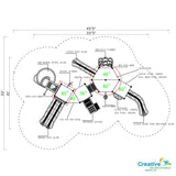 Kow-A-Bungalow | Commercial Playground Equipment
