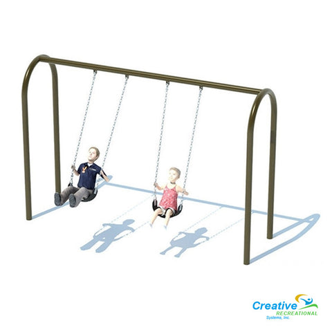 3.5" Arch Swing Frame 8ft - 1 Bay