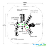 KP-20757 | Commercial Playground Equipment