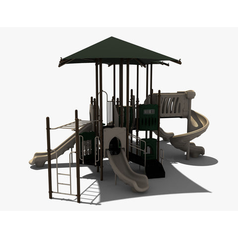 Twin Canopy Adventure Center | Commercial Playground Equipment