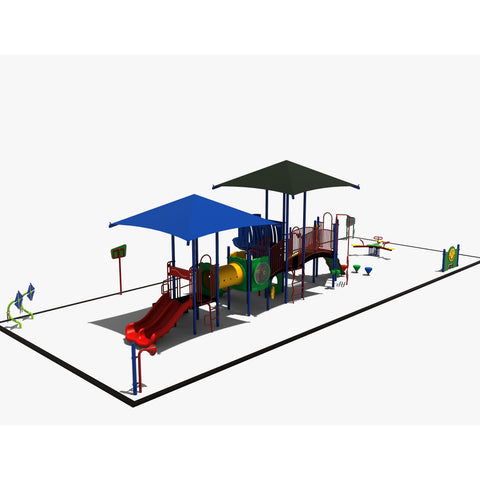 Rainbow Symphony Plaza | Commercial Playground Equipment