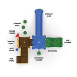 Treasure Hollow UPLAY-028 | Commercial Playground Equipment