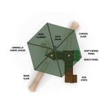 Timber Glen with Shade UPLAY-042 | Commercial Playground Equipment