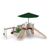 Slide Mountain with Shade UPLAY-043 | Commercial Playground Equipment