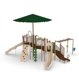 Slide Mountain with Shade UPLAY-043 | Commercial Playground Equipment