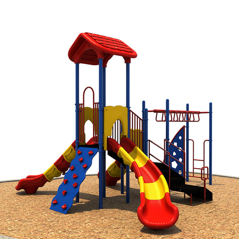 Slide O'Riffic Hut Commercial Playground Equipment – creativesystems