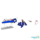 Kp-30877 - Commercial Playground Equipment Playground Equipment